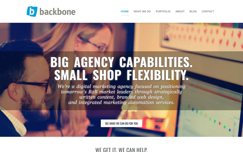 img of B2B Digital Marketing Agency - Backbone Media